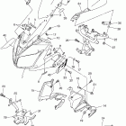 FZ1 FZS10VC/FZS10V Обтекатель 1
