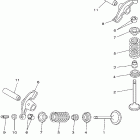 TTR125LX Клапана