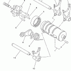 TW200W1C/TW200W1 Копирный вал