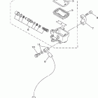 V STAR MIDNIGHT CUSTOM-XVS650TC/XVS650T Главный тормозной цилиндр,передний