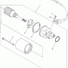TTR90E Стартер электрический