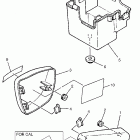 VIRAGO 250-XV250VC/XV250V Боковая панель