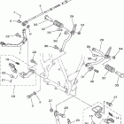 TW200 Подножки