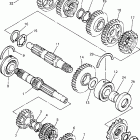 YZF600RTC/YZF600RT Трансмиссия