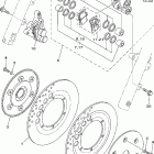 ROAD STAR (SPOKE WHEELS)-XV17ATC/XV17AT Передний тормозной суппорт