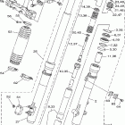 TTR250 Передняя вилка