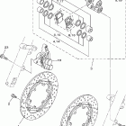 ROAD STAR-XV17AS Передний тормозной суппорт