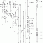 ROYAL STAR TOUR DELUXE-XVZ13CTXC/XVZ13CTX Передняя вилка