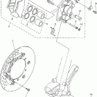 WR450FV Передний тормозной суппорт