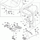 ROAD STAR WARRIOR-XV17PCTC/XV17PCT Сидение