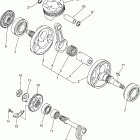 WR250FT Коленчатый вал и Поршень