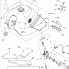 XT225WC/XT225W Топливный бак