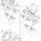 FJR1300  FJR13AEW/FJR13AEWC Передний тормозной суппорт