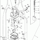 YZ125W1 Карбюратор