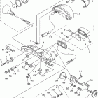 ROAD STAR WARRIOR-XV17PCTC/XV17PCT Фонарь задний