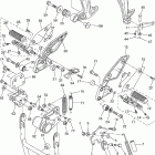 FZ1 FZS10VC/FZS10V Подножки