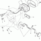 V STAR 1100 CUSTOM-XVS1100RC/XVS1100R Фонарь задний