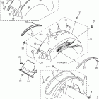V STAR 1100 CLASSIC CAST-XVS11AWVC/XVS11AWV Крыло