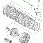 YZ250FT Сцепление