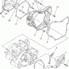 YZ125W1 Крышка картера двигателя