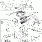 V STAR 1100 MIDNIGHT CUSTOM-XVS11VC/XVS11V Топливный бак