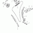 YZ250FX Цепь механизма газораспределения