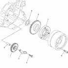 TTR125LEV/TTR125EV Муфта стартера