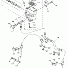 ROAD STAR MIDNIGHT WARRIOR-XV17PCTCB/XV17PCTB Главный тормозной цилиндр,передний