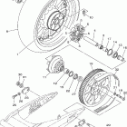ROADLINER-XV19WC/XV19W Заднее колесо