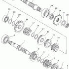 TTR250 Трансмиссия
