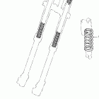 WR450F Дополнение к вилке