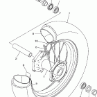 ROAD STAR-XV1600ARC/XV1600AR Переднее колесо