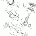 V STAR 1100 CUSTOM-XVS1100RC/XVS1100R Коленчатый вал и Поршень