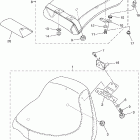 V STAR 1100 CUSTOM-XVS11WC/XVS11W Сидение