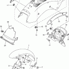 V STAR 1100 MIDNIGHT CUSTOM-XVS11VC/XVS11V Крыло