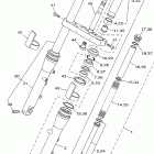V STAR 1100 CUSTOM-XVS1100SC/XVS1100S Передняя вилка