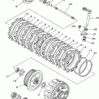 WR250FT Сцепление