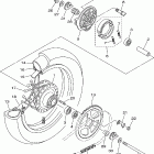 TTR125LX Заднее колесо