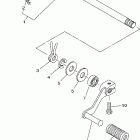 TW200W1C/TW200W1 Вал переключения