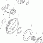 WR250FV Муфта стартера