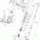 ROAD STAR MIDNIGHT WARRIOR-XV17PCMVC/XV17PCMV Передняя вилка