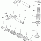 TW200W1C/TW200W1 Клапана