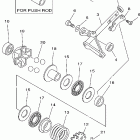 YZ125W1 Регулятор,вед .звезда