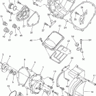 YZF R1-YZF-R1LEVC/YZFR1LEV Крышка картера двигателя