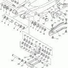 YZ125W1 Бугель (задний рычаг)