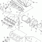FJR1300  FJR13AEW/FJR13AEWC Впускная система