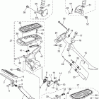 V-STAR SILVERADO-XVS1100ATT/XVS1100ATT Подножки
