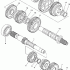 V STAR 650 CLASSIC-XVS65AVC/XVS65AV Трансмиссия