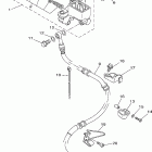 TW200 Главный тормозной цилиндр,передний