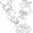 V STAR 650 CLASSIC-XVS65AVC/XVS65AV Цилиндр